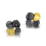 3/4 Cube Urban cluster earrings